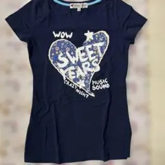新品未使用のSweet Years 半袖Tシャツ S ネイビーのサムネイル