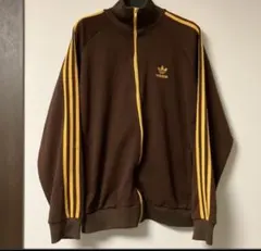 adidas ブラウン ジャージ XL 茶　黄　キムタク　トラックジャケット 2026年最新】キムタク アディダスの人気アイテム - メルカリ