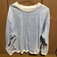 ZARA デニムスウェット