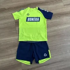 BONERA サッカーウェア 蛍光イエロー/ネイビー