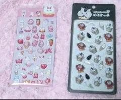 【✨即購入大歓迎✨】 はむかっぷ&ピンクうさぎボンボンドロップシール