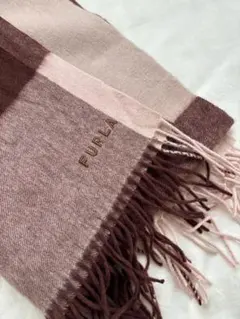 FURLA ストール ピンク系