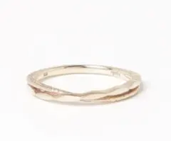 【美品】ageta k10 刻印有　ピンキーリング　3号