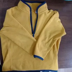 UNIQLO フリースジャケット 110サイズ イエロー