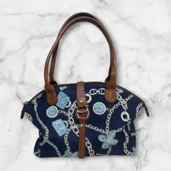AIGNER アイグナー　スカーフ柄　ハンドバッグのサムネイル