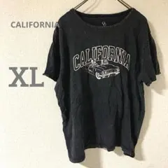 CALIFORNIAプリント Tシャツ 【XL 】ブラック