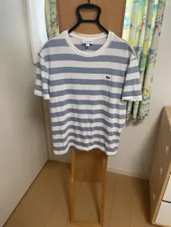 美品 LACOSTE ラコステ ボーダー Tシャツ 5のサムネイル