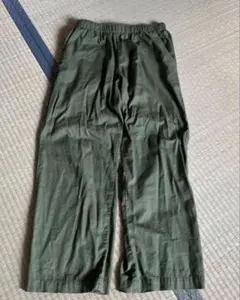 ヌガティーヌ ワイドパンツ カーキ カーキ パンツ オリーブグリーン