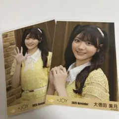 大信田美月 ≒JOY 3周年 ニアジョイ 生写真 円盤 封入 - メルカリ