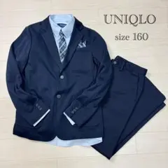 UNIQLO パンツスーツ5点セット　セレモニー　フォーマル　卒服　卒業　160