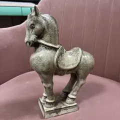 北魏加彩戦馬俑 古代中国 中国古美術 考古発掘品 - メルカリ
