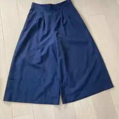 indexネイビー ガウチョパンツ 42未使用