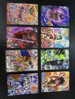 スーパードラゴンボールヒーローズカード8枚セット