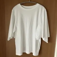 PLST プラステ グロスジャージーハンカチーフスリーブTシャツ Lサイズのサムネイル