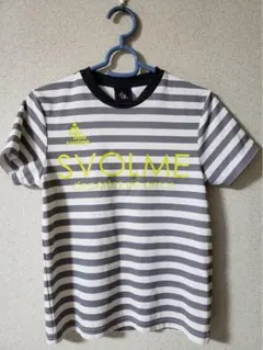 【子供服】SVOLME ボーダー プラクティスシャツ