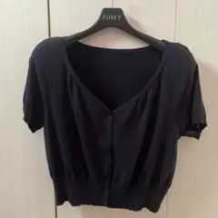 フォクシー　カーディガン　ボレロ