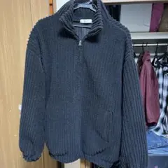 【two rabbit 】ハイネックジップブルゾン ブラック