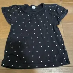 しまむら　ハート柄　Tシャツ　100サイズ