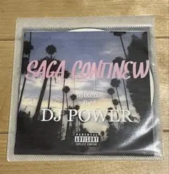 DJ POWER SAGA CONTINEW MIX CD-R