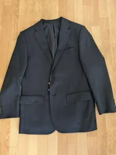 ネイビー プレミアムウール ビジネススーツ