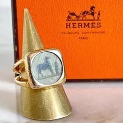 【希少】HERMES エルメス エルメス コロゾ リング 11号 希少】HERMES エルメス エルメス コロゾ リング 11号 - メルカリ