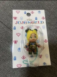 新品　THE JOJO WORLD キューピーコラボストラップ　空条徐倫