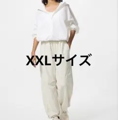 新品未使用ユニクロイージーユーティリティパンツXXLナチュラル