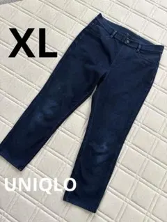 ユニクロ ウルトラストレッチクロップドレギンスパンツ スキニー XL 大きめ