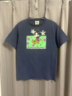 90s Mickey & Co. ミッキー プリントTシャツ USA製 L