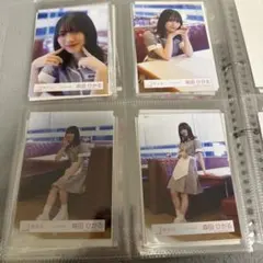 森田ひかる 「Cool」MV衣装 生写真 4種コンプ