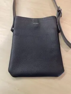 ★ほぼ未使用★ Hender Scheme ベルトバッグ　レザー　ブラック one side belt bag | Hender Scheme(エンダースキーマ) / バッグ