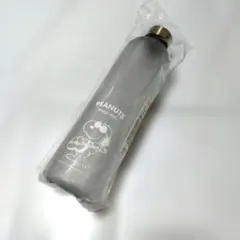 スヌーピー タイムマーカー付きウォーターボトル 1000ml グレー系