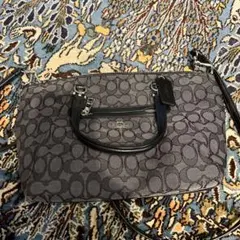 極美品✨　値下げしました　 Coach グレー ショルダーバッグ