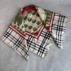 Burberry バーバリー　スカーフ　バンダナ　ノバチェック　大判