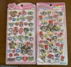 パワーパフガールズ シール4個セット