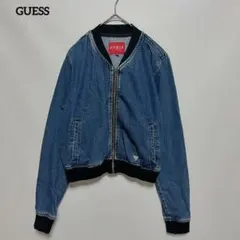 GUESS ゲス デニムジャケット ノーカラージャケット XS