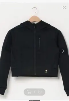 【新品・未使用】Under Armour ブラック フルジップ パーカー