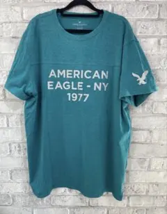 AMERICAN EAGLE ☆ターコイズ ☆Tシャツ 1977 XXLのサムネイル