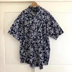 POLO RALPH LAUREN ビッグシルエット ボタニカルアロハ ネイビーのサムネイル
