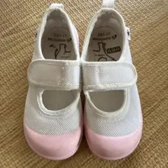 上履き 17.0EE ピンク　ムーンスター Moonstar