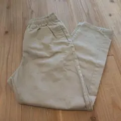 GU ベージュ 長ズボン 160サイズ