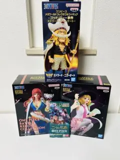 ワンピース フィギュア3体セット＆カードおまけ付き