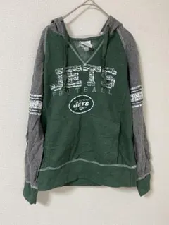 NFL JETS Football パーカー ウィメンズ グリーン トレーナー