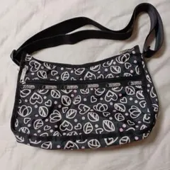 LeSportsac ショルダーバッグ ハート柄