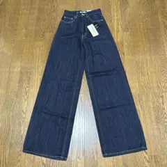 MOUSSY GBL MV WIDE STRAIGHT ワンウォッシュ ワイド