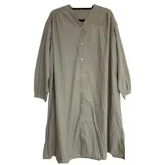 EL FIN DOLL ロングシャツワンピースカーキ マタニティ授乳MーL