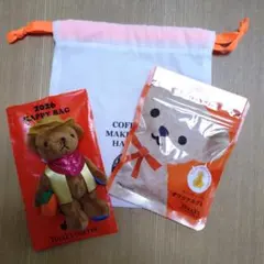 2026年　タリーズハッピーバッグ　干支ミニテディ　午年　福袋　ベアフル　グミ