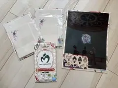 ミセス　一番くじ　H賞　クリアファイル　レターセット×2　立体メモ　4点セット