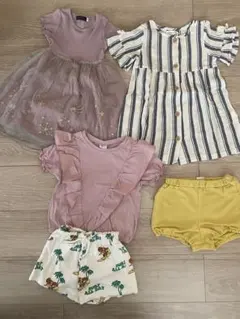 女の子　子供服　キッズ　まとめ売り　コーデ　春夏　90cm 100cm