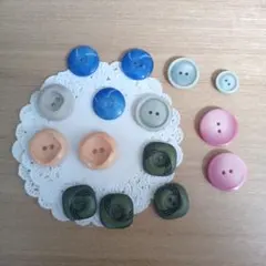 66.レトロボタンセット　2